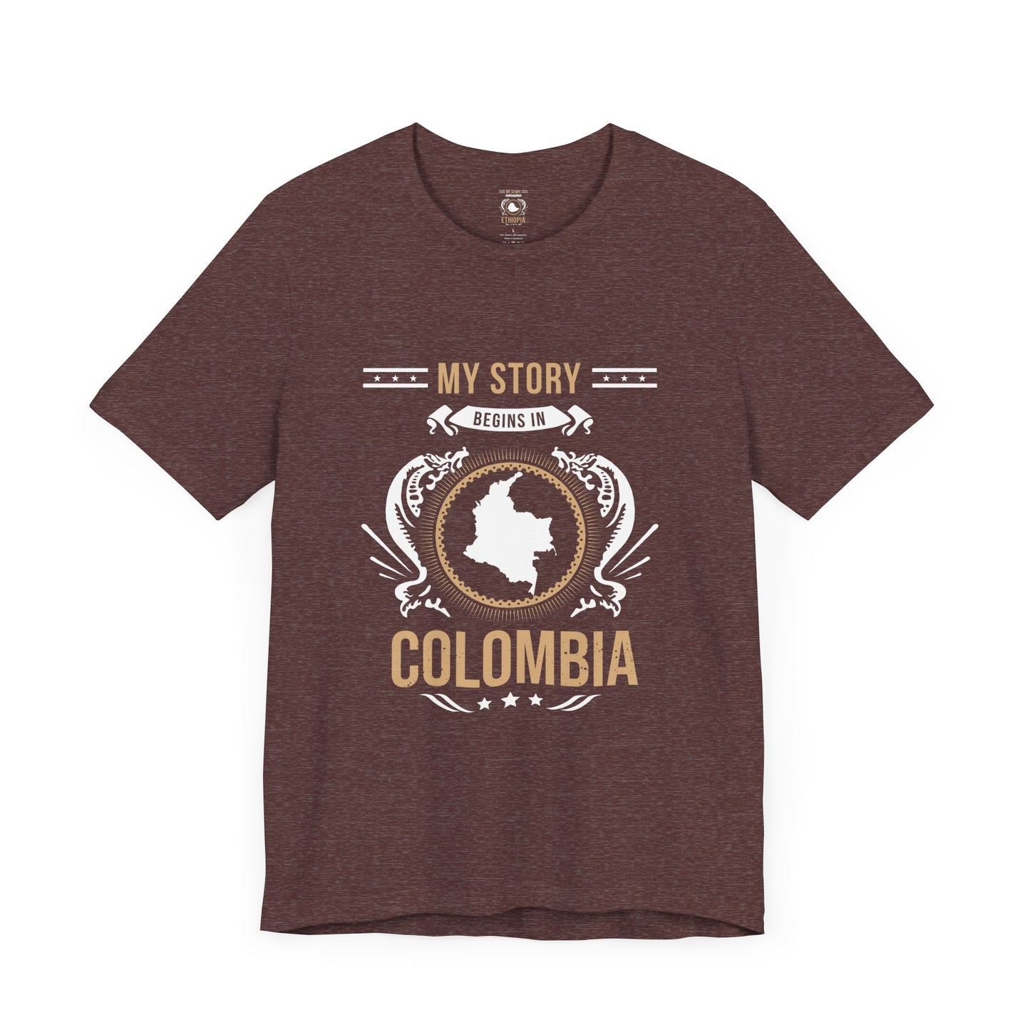 Colombia Style 1-Unisex Short Sleeve Tee