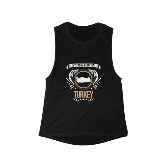 Turkey Style 2-Women's Flowy Tank