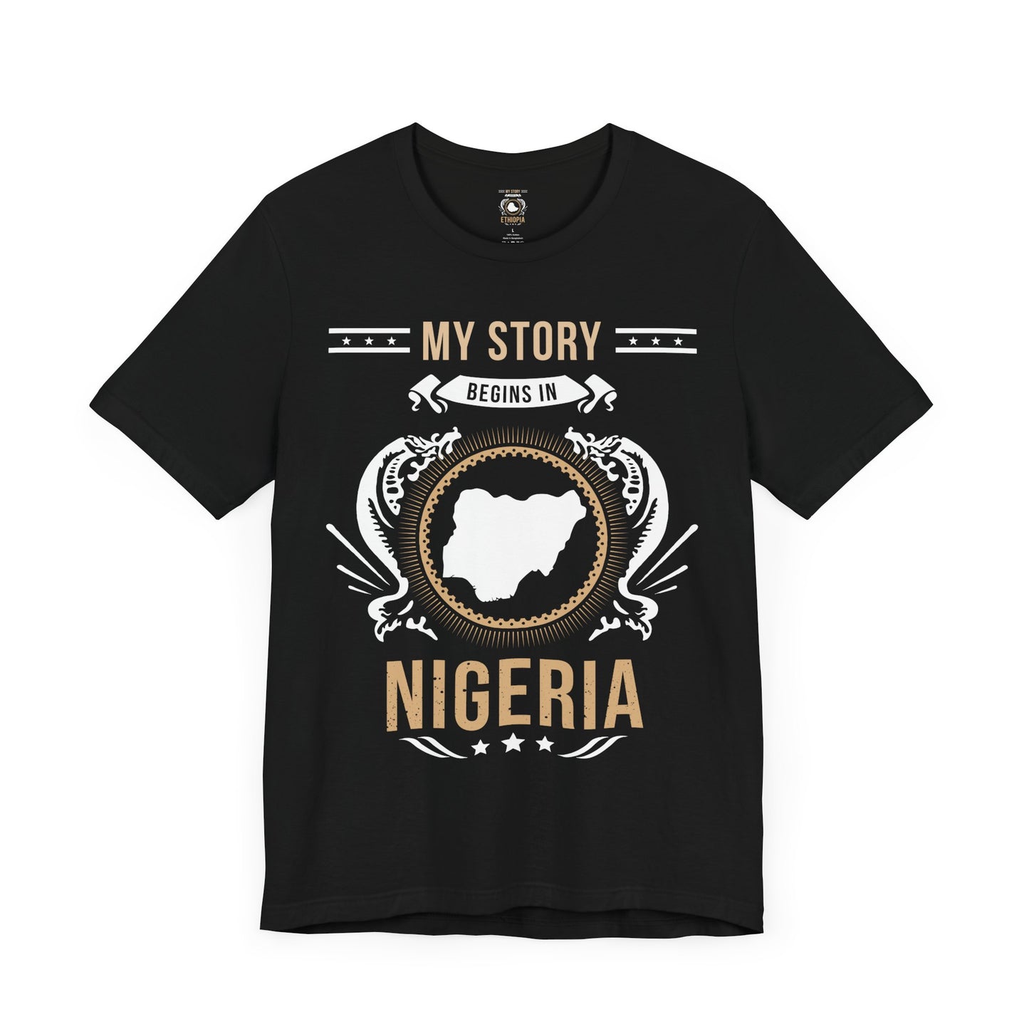 Nigeria Style 1-Unisex Short Sleeve Tee