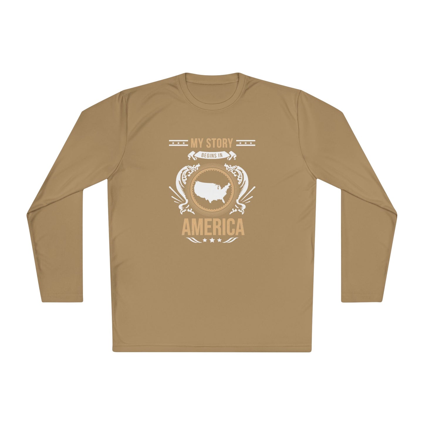 America Style 1-Unisex Long Sleeve Tee