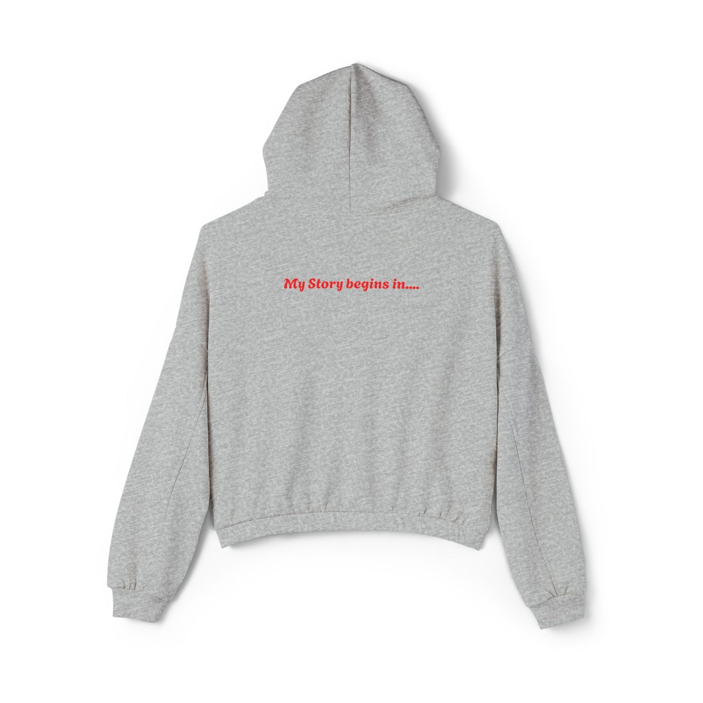 Rwanda Style 1-Women's Cinched Bottom Hoodie