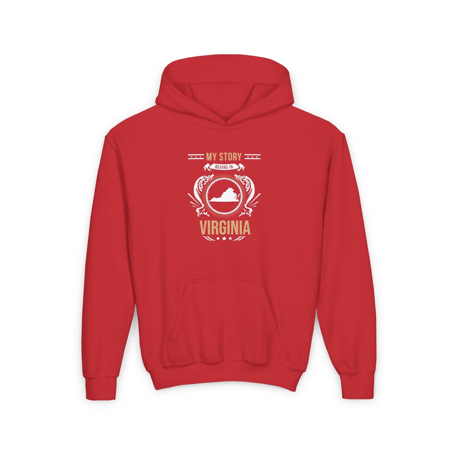 Youth Virginia Style 1 - Unisex Hoodie