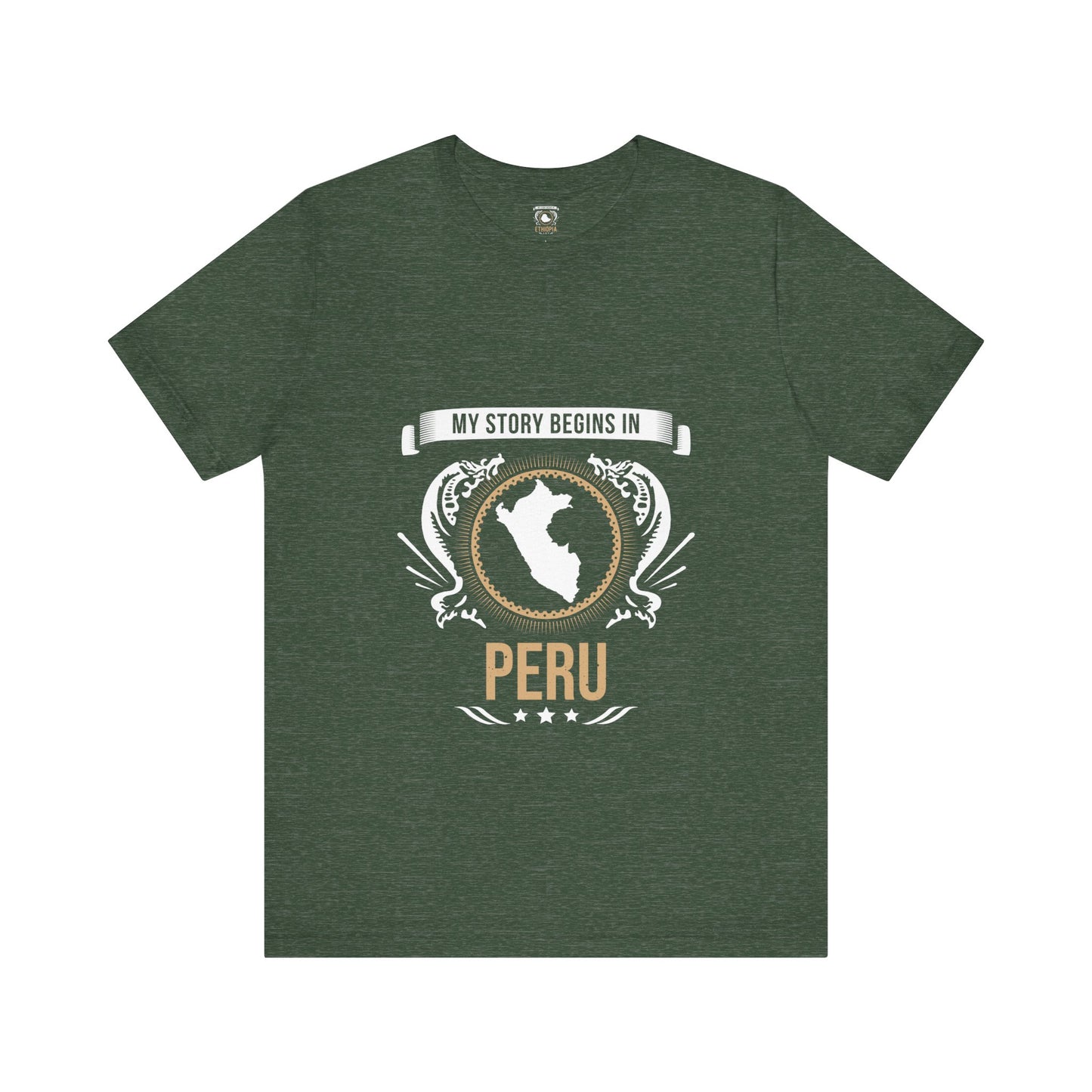 Peru Design 2-Unisex Short Sleeve Tee