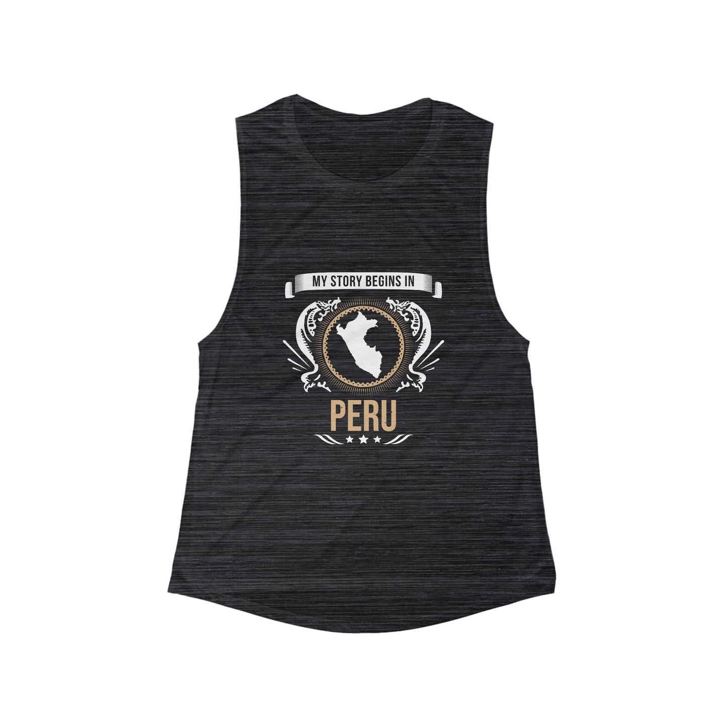 Peru Design 2-Women's Flowy Tank