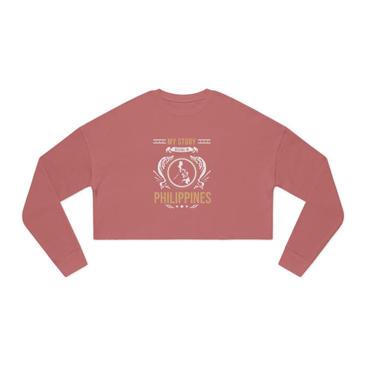 Philippines Style 1-Women's Cropped Sweatshirt