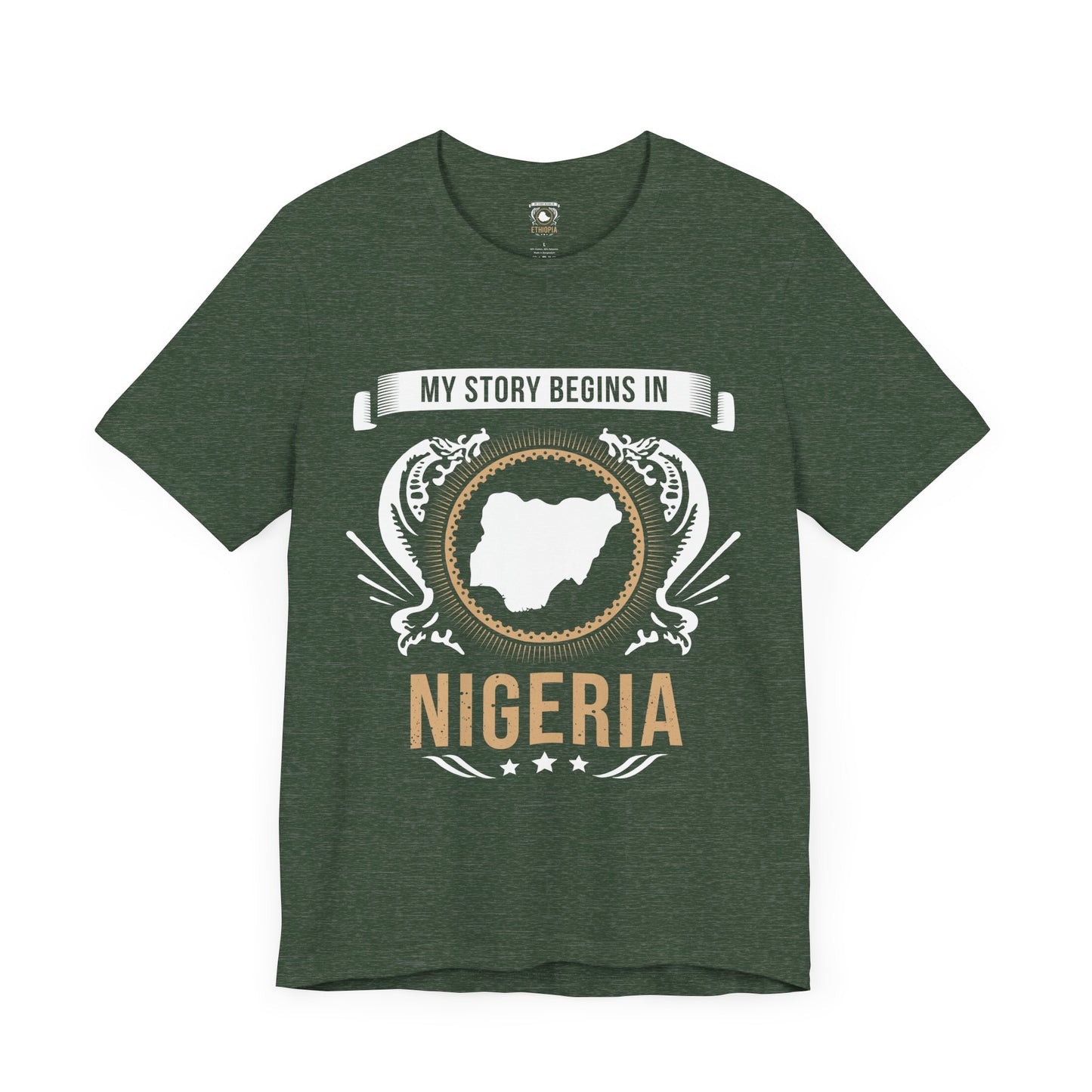 Nigeria Style 2-Unisex Short Sleeve Tee