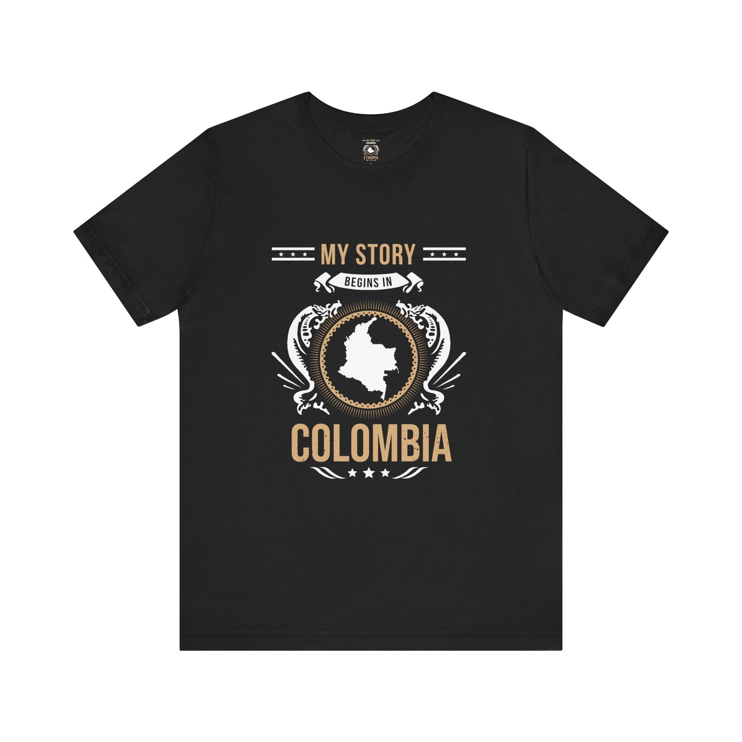 Colombia Style 1-Unisex Short Sleeve Tee