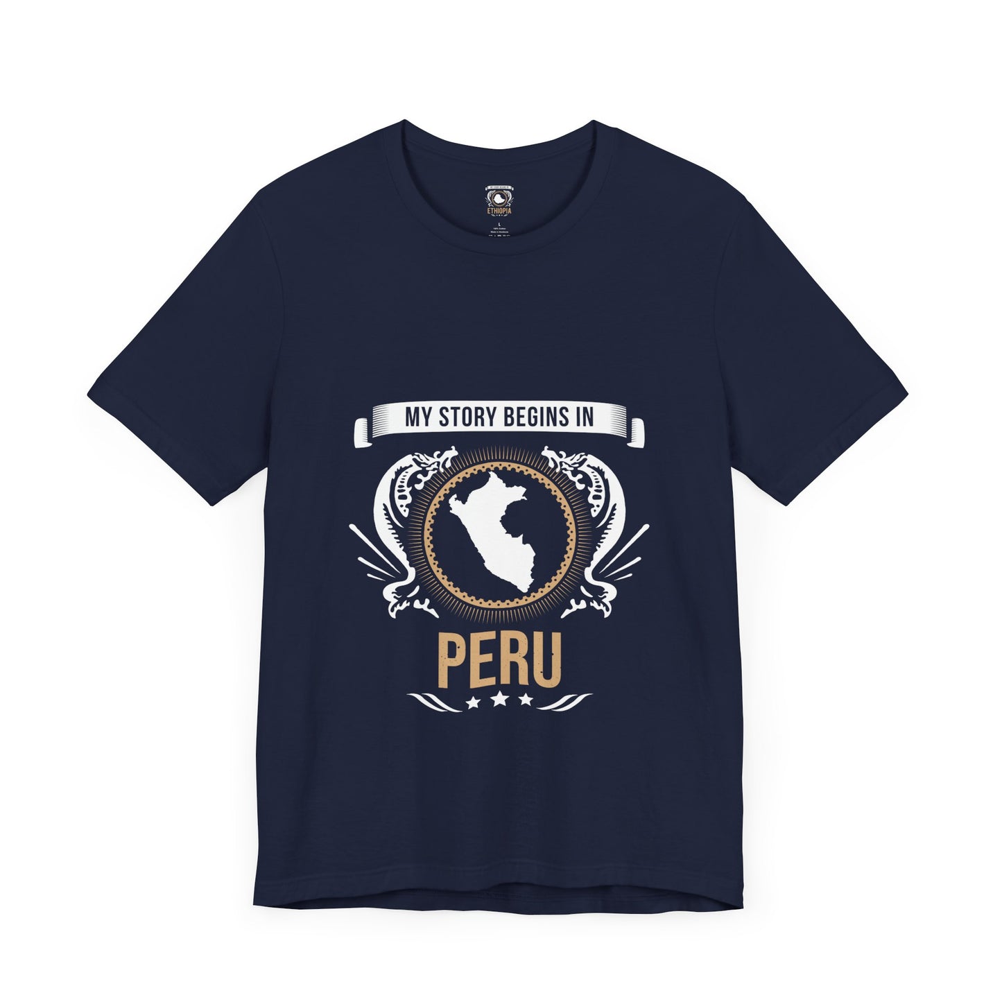 Peru Design 2-Unisex Short Sleeve Tee