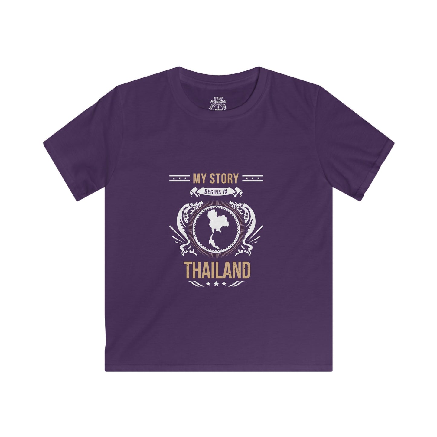 Kids Thailand Style  1-unisex short sleeve shirt