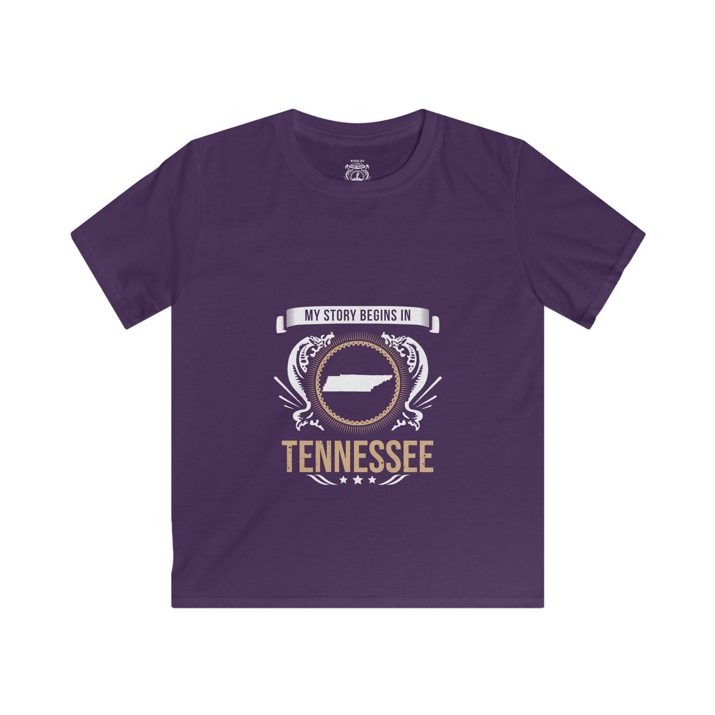 Kids Tennessee Style 2-unisex short sleeve shirt