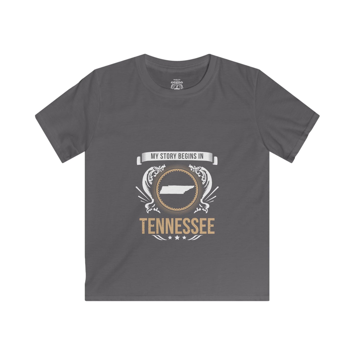 Kids Tennessee Style 2-unisex short sleeve shirt