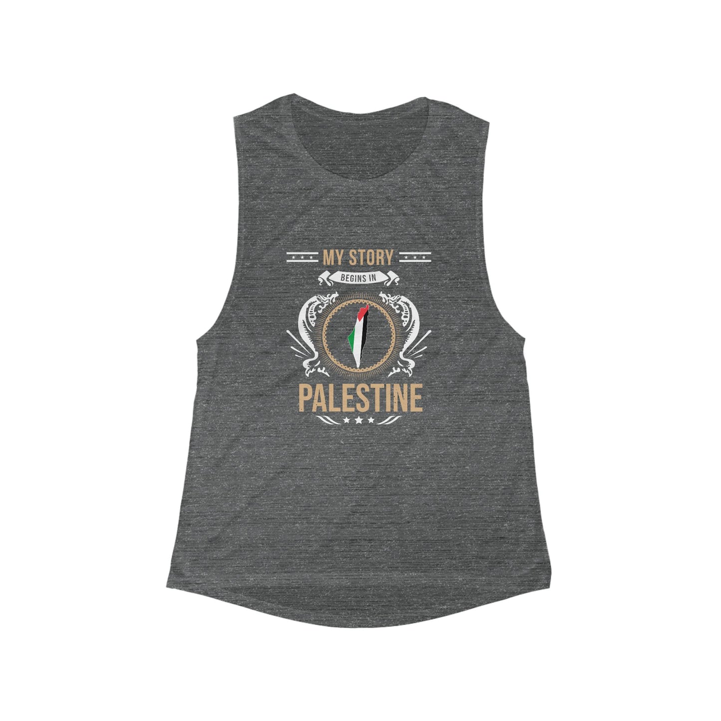 Palestine Style 1-Women's Flowy Tank