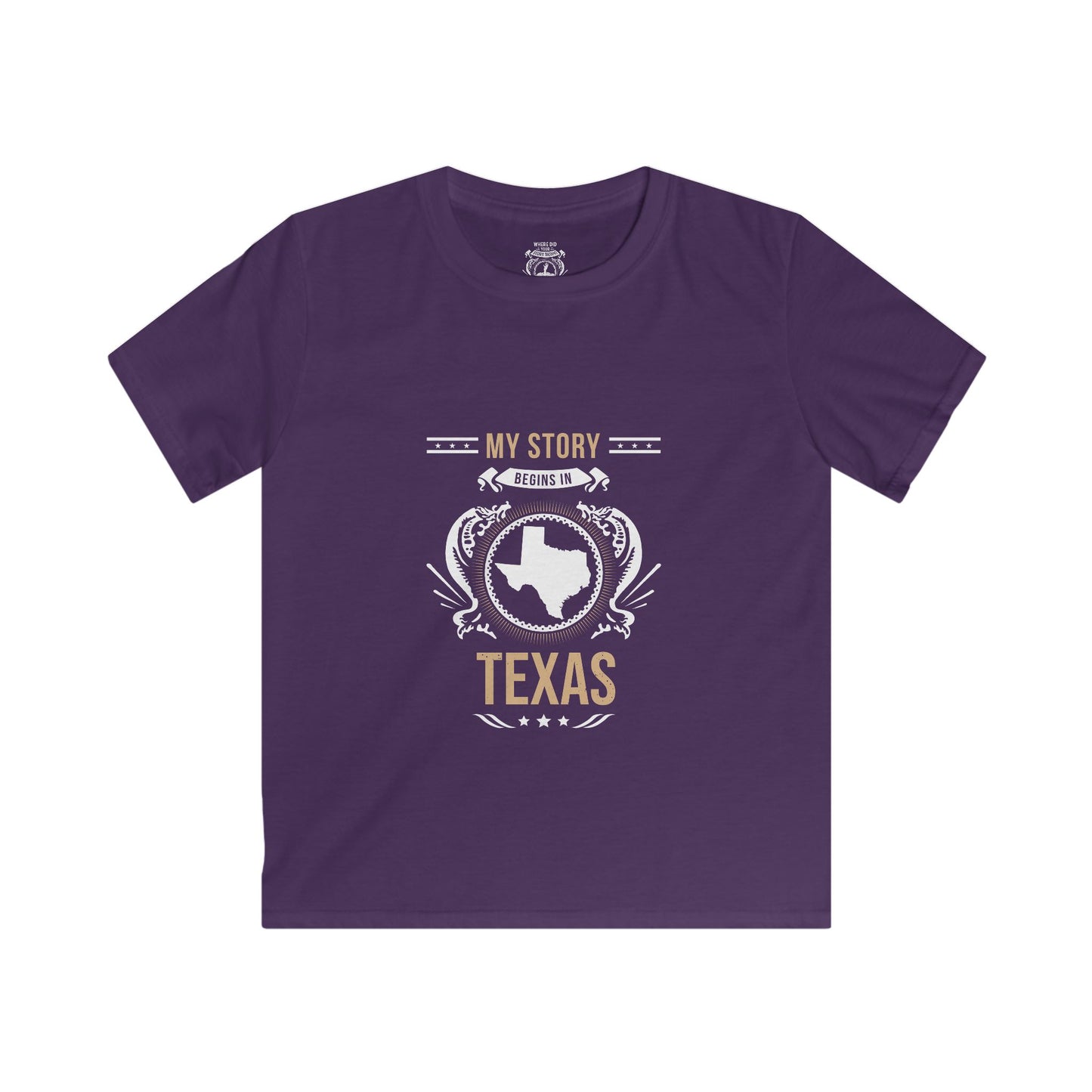 Kids Texas Style 1-unisex short sleeve shirt