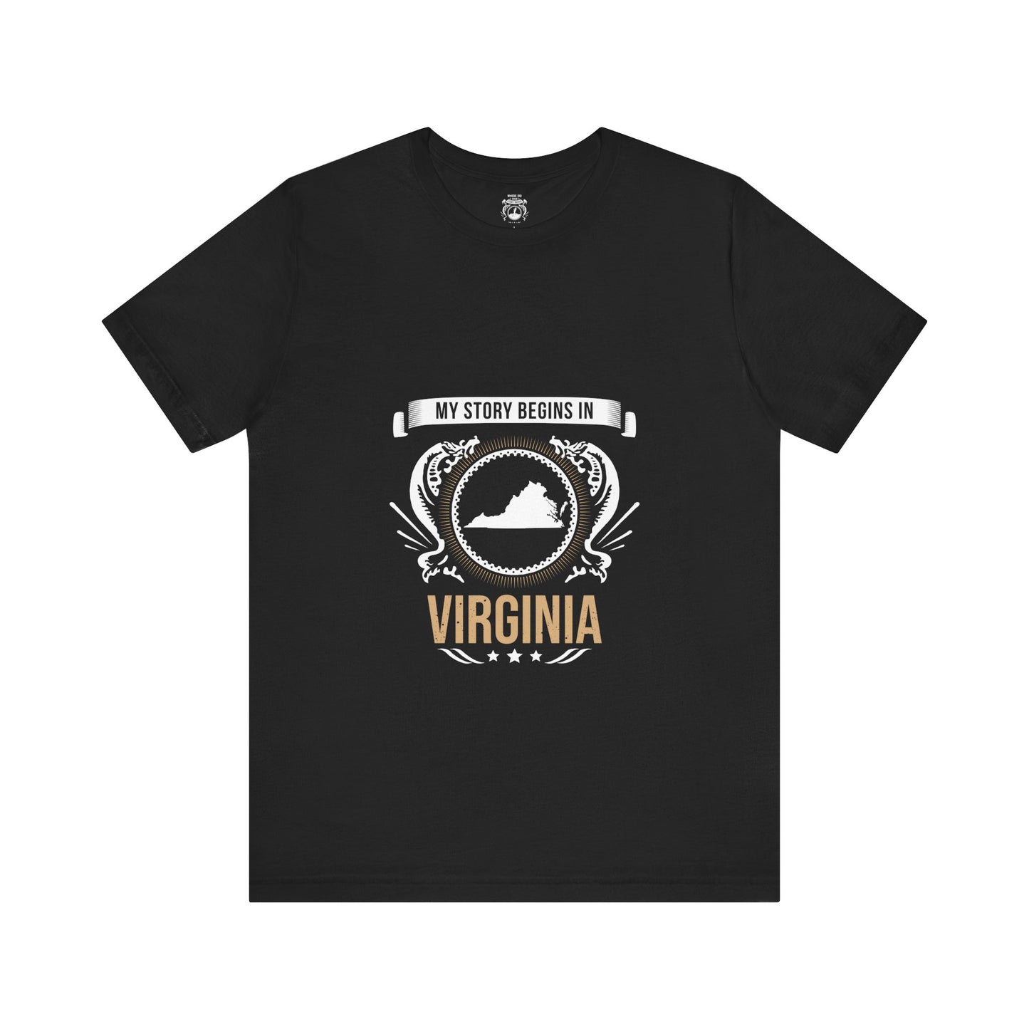 Virginia Style 2-Unisex Short Sleeve Tee