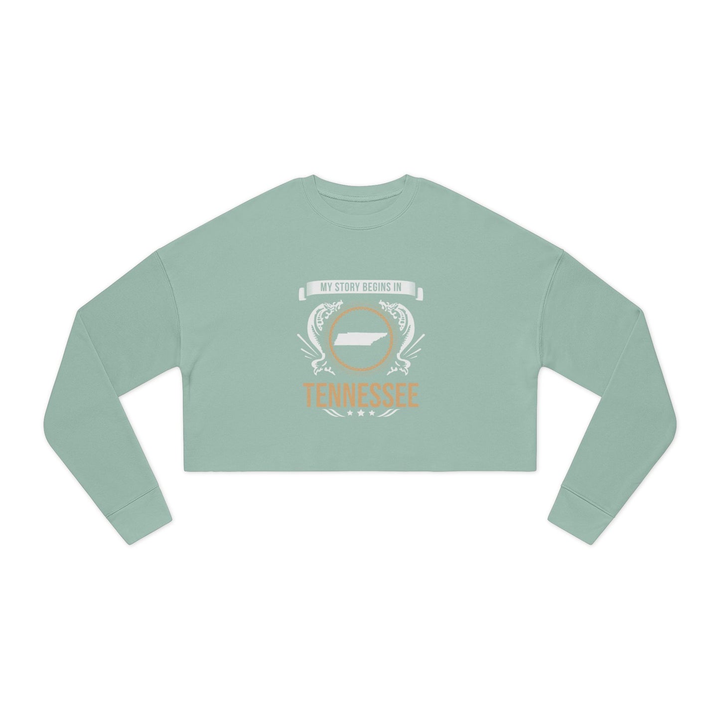Tennessee Style 2-Women's Cropped Sweatshirt