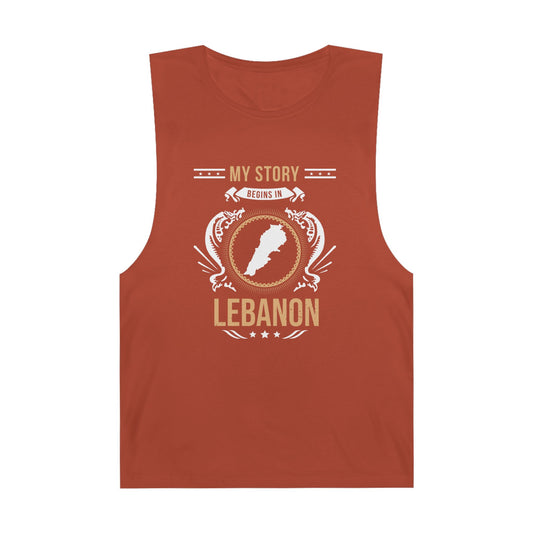 Lebanon Style 1-Unisex Tank