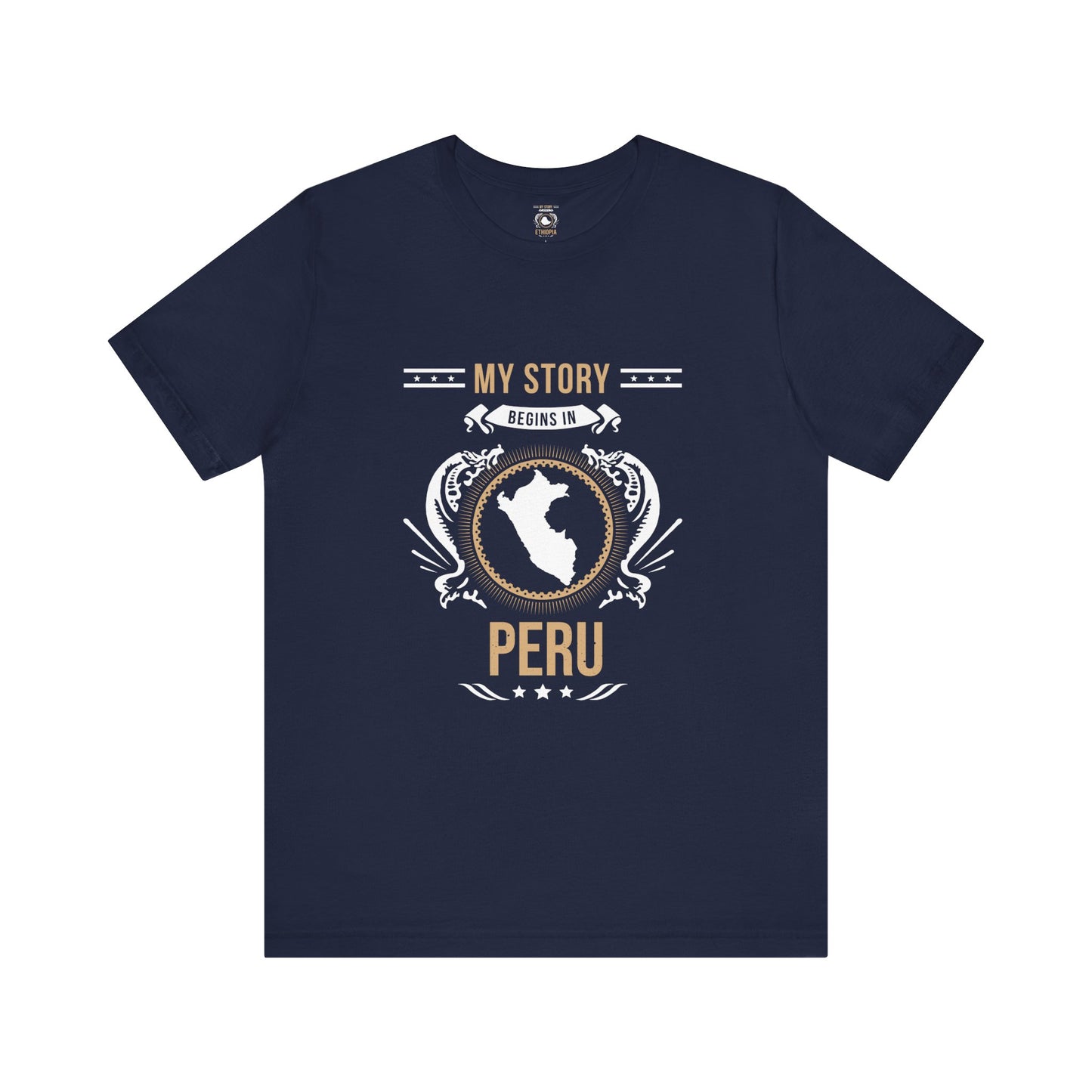 Peru Design 1-Unisex Short Sleeve Tee