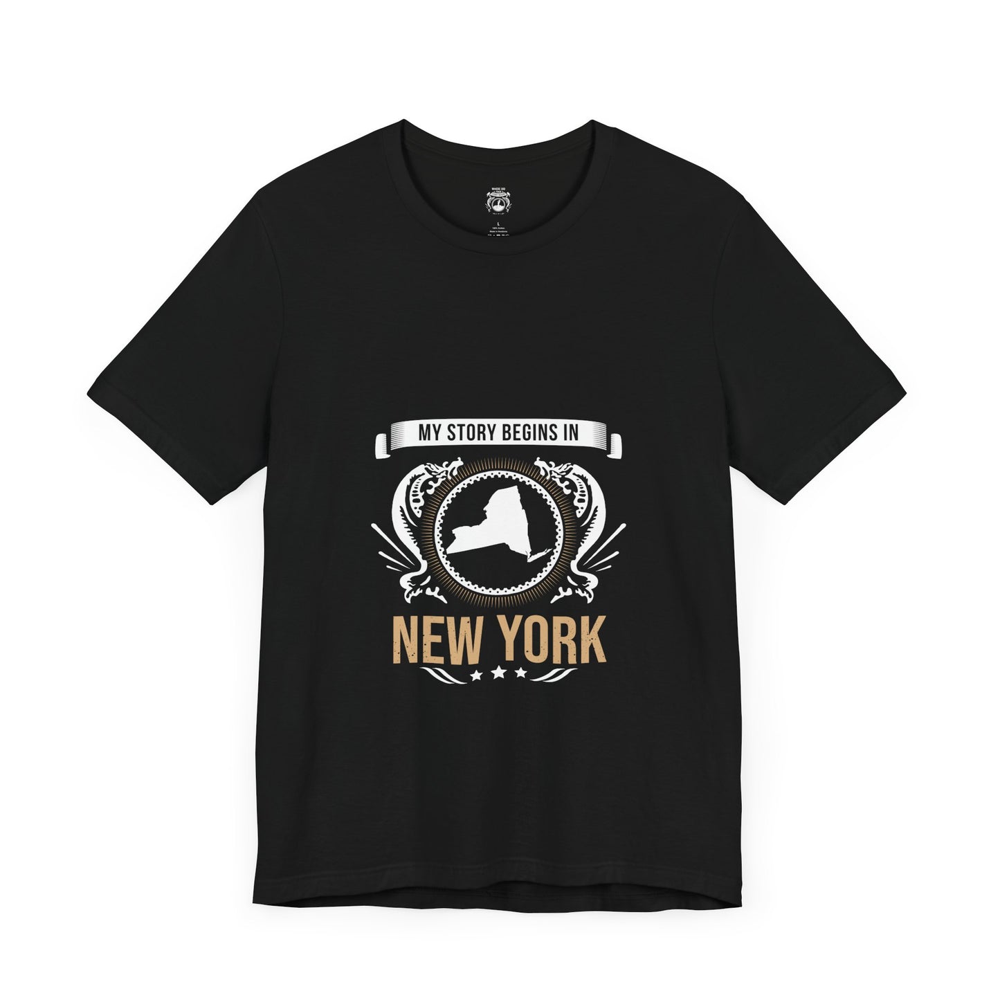 New York Style 2-Unisex Short Sleeve Tee