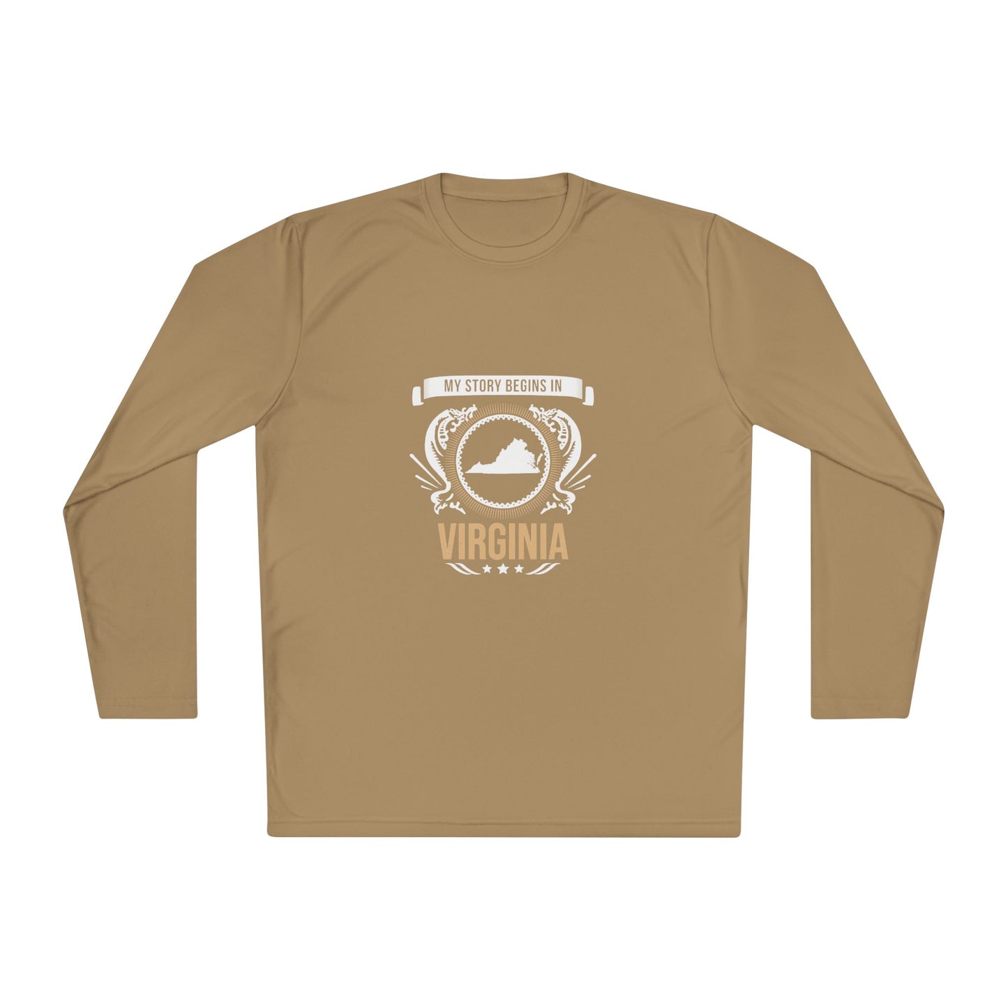 Virginia Style 2-Unisex Lightweight Long Sleeve Tee