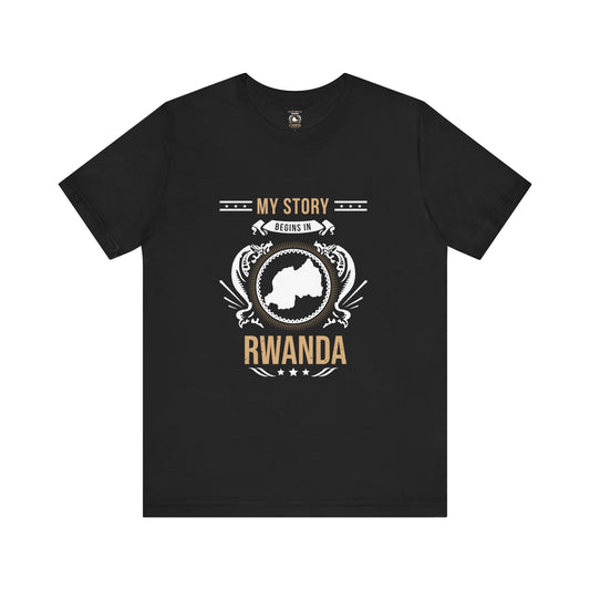 Rwanda Style 1-Unisex Short Sleeve Tee