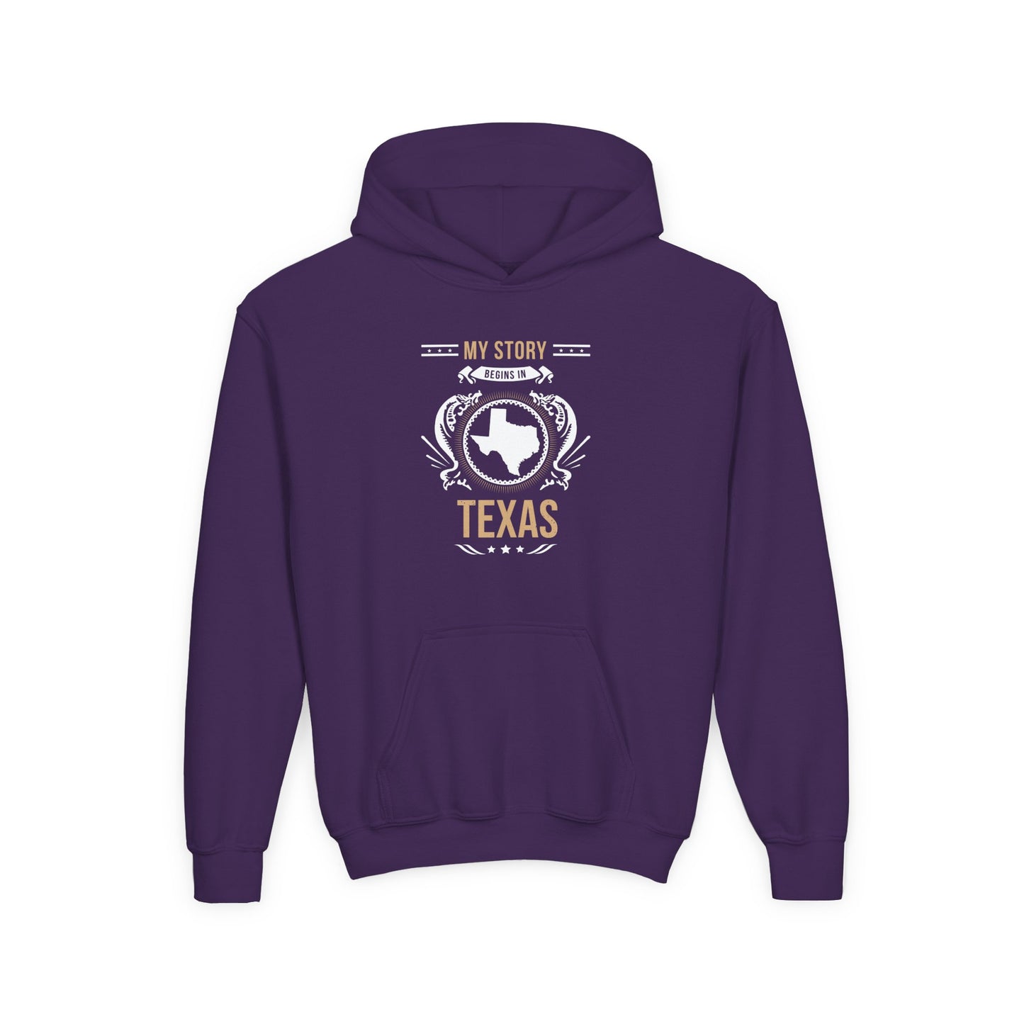 Youth Texas Style 1 - Unisex Hoodie