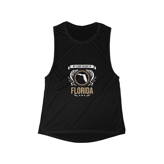 Florida Style 2-Women's Flowy Tank