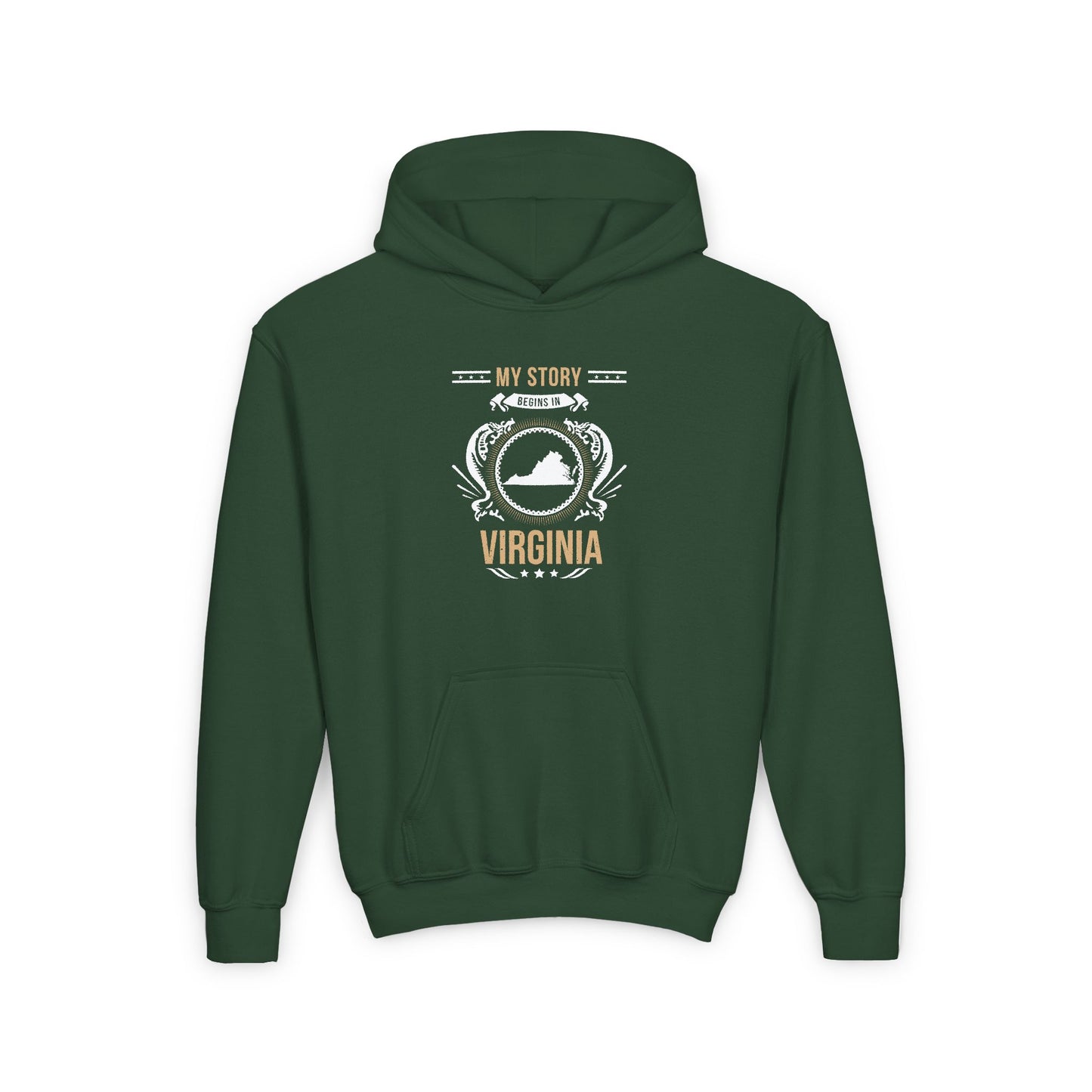 Youth Virginia Style 1 - Unisex Hoodie