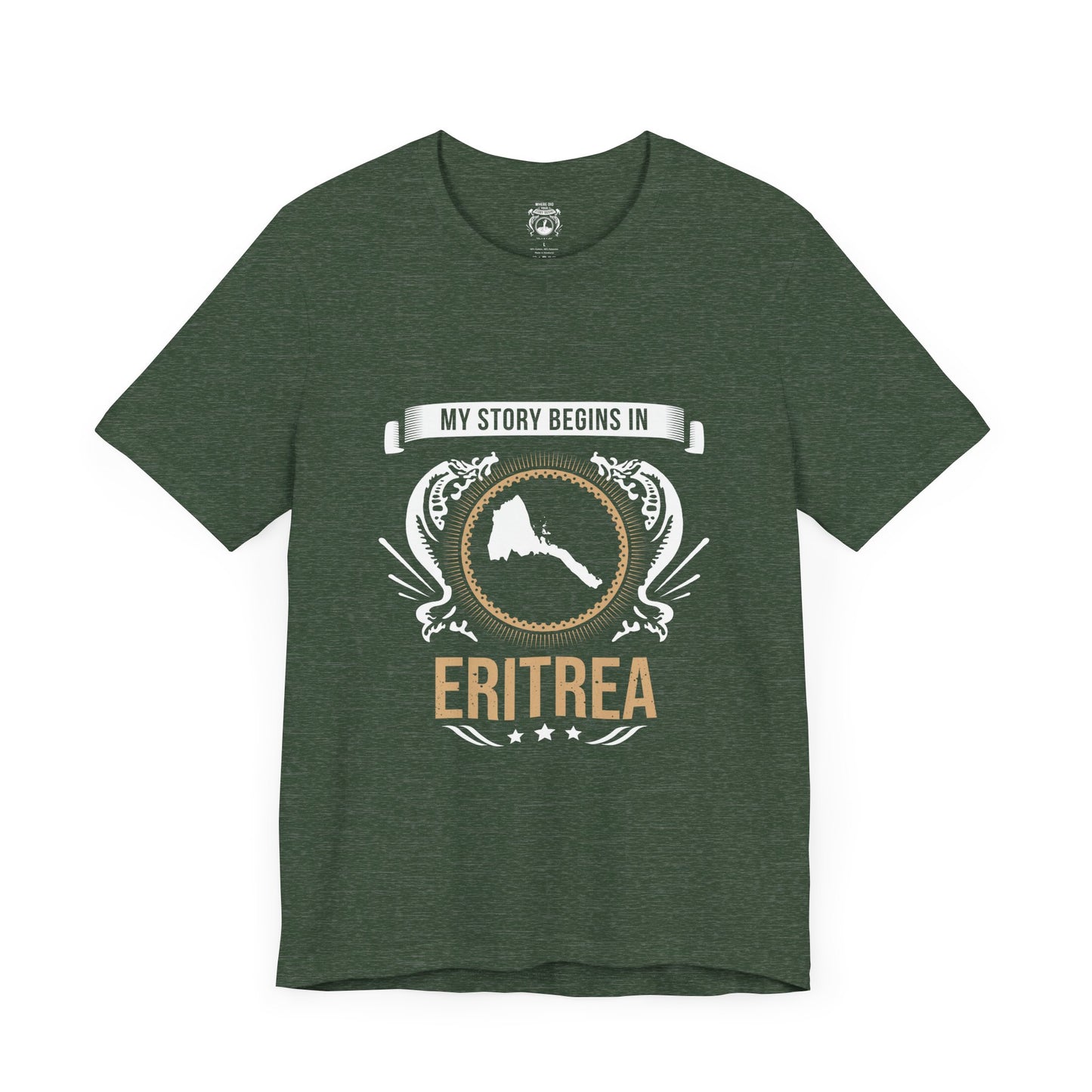 Eritrea Style 2-Unisex Short Sleeve Tee