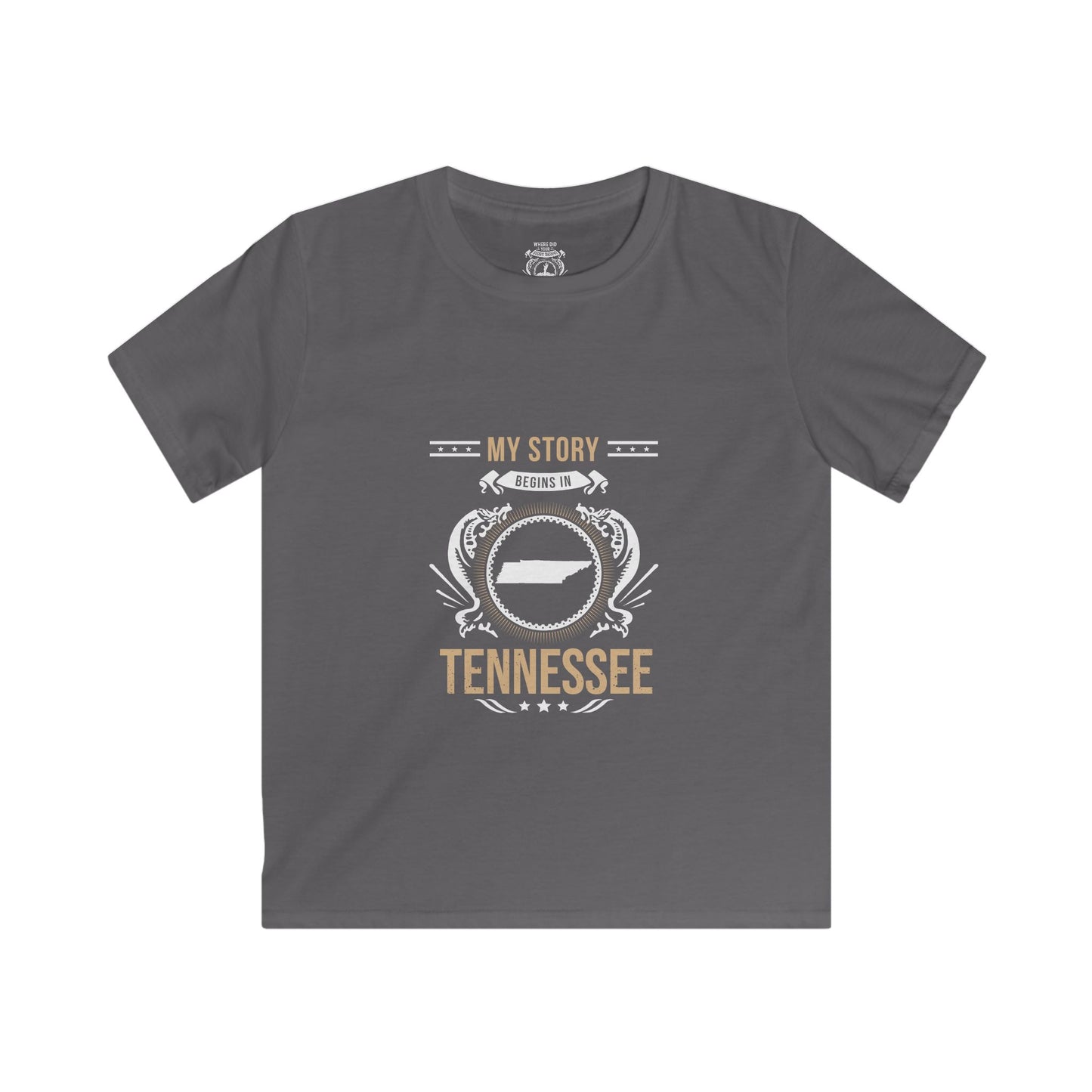 Kids Tennessee Style 1-unisex short sleeve shirt