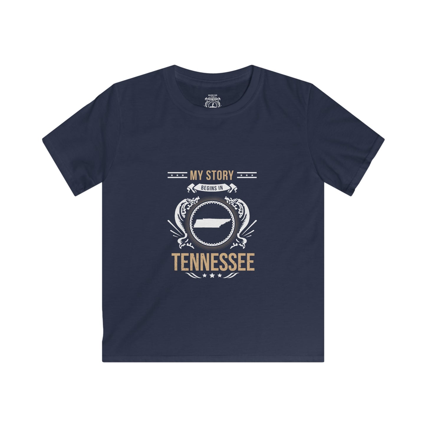 Kids Tennessee Style 1-unisex short sleeve shirt