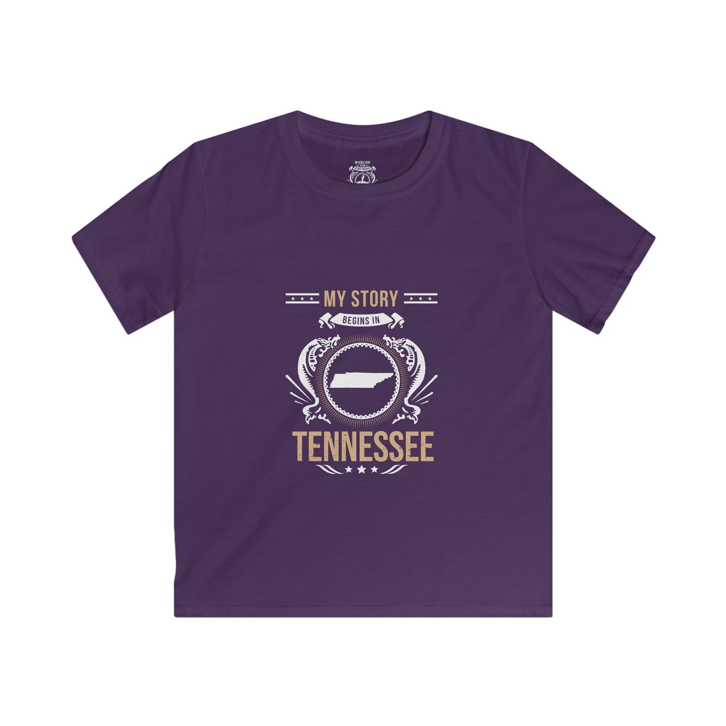 Kids Tennessee Style 1-unisex short sleeve shirt