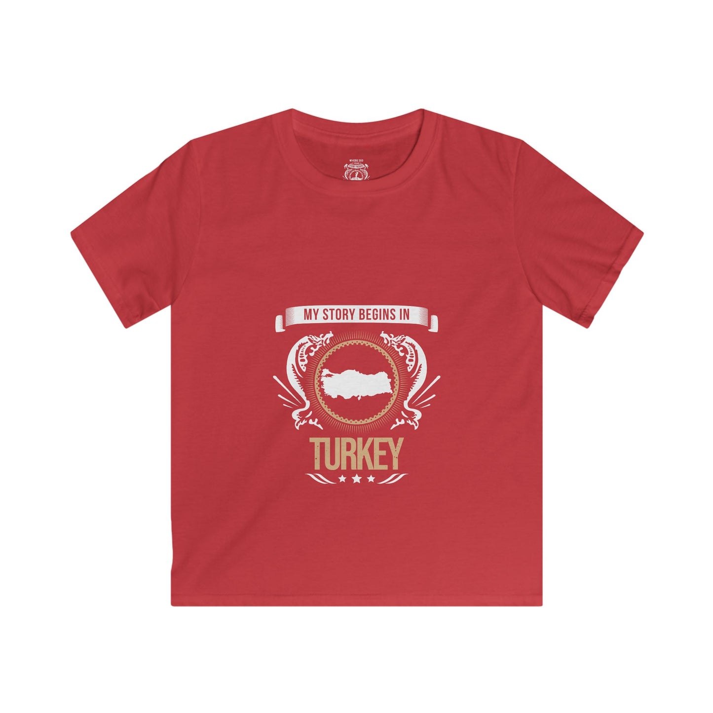 Kids Turkey Style 2-unisex short sleeve shirt