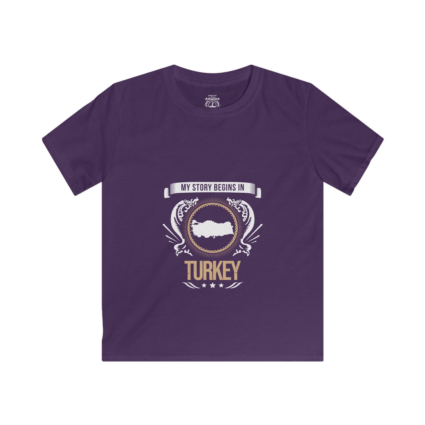 Kids Turkey Style 2-unisex short sleeve shirt