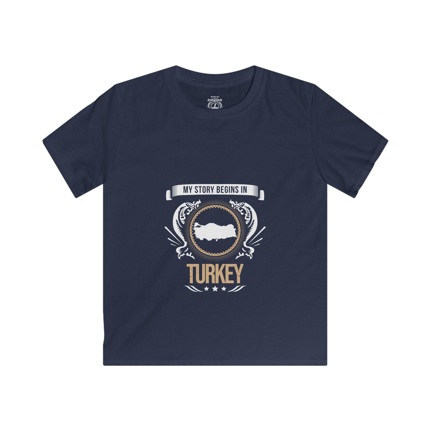 Kids Turkey Style 2-unisex short sleeve shirt