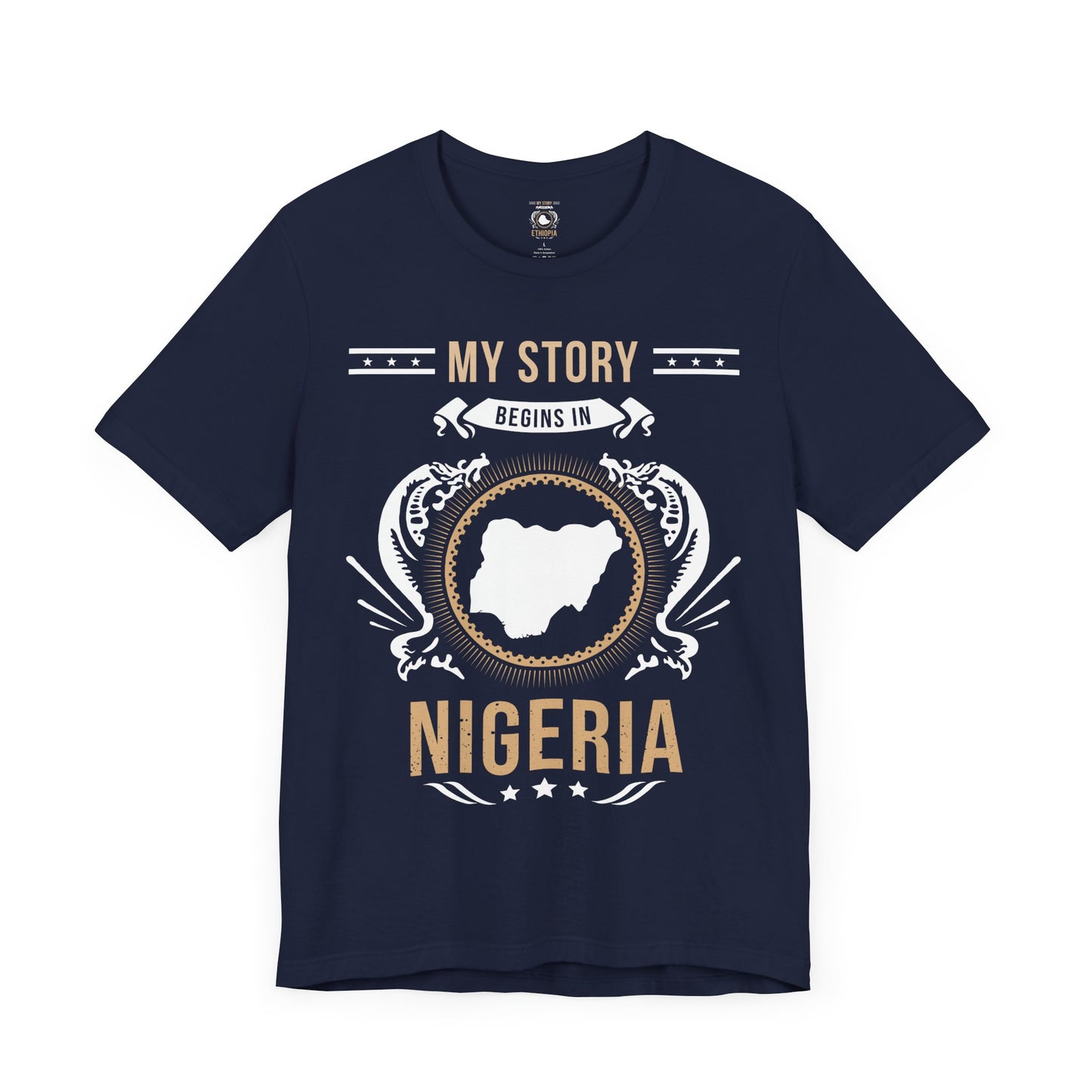 Nigeria Style 1-Unisex Short Sleeve Tee