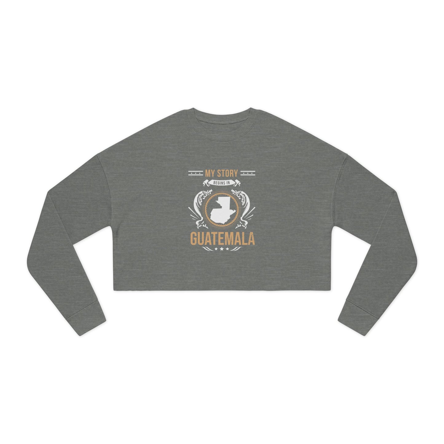 Guatemala Style 1-Women's Cropped Sweatshirt