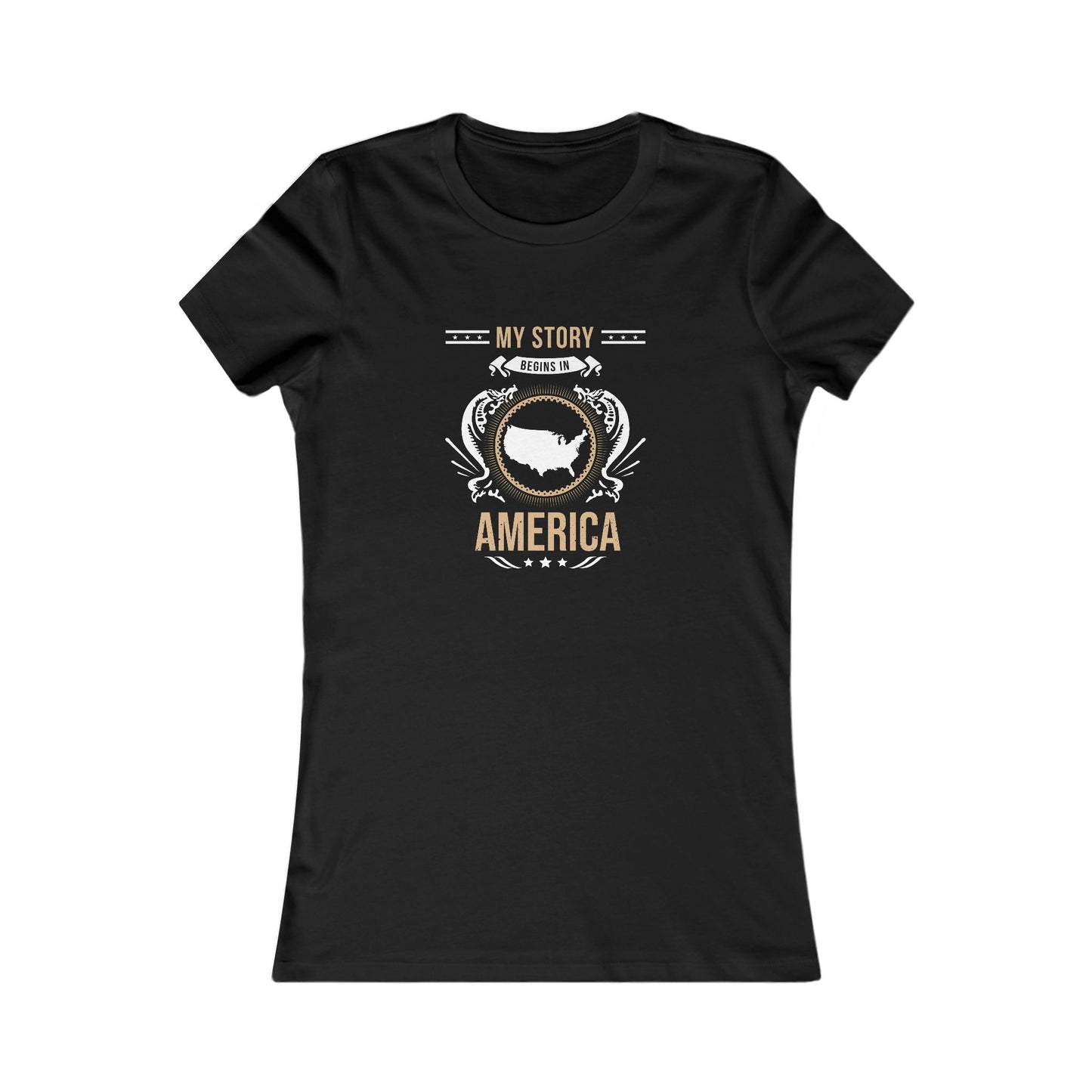 America Style 1-Women's Favorite Tee