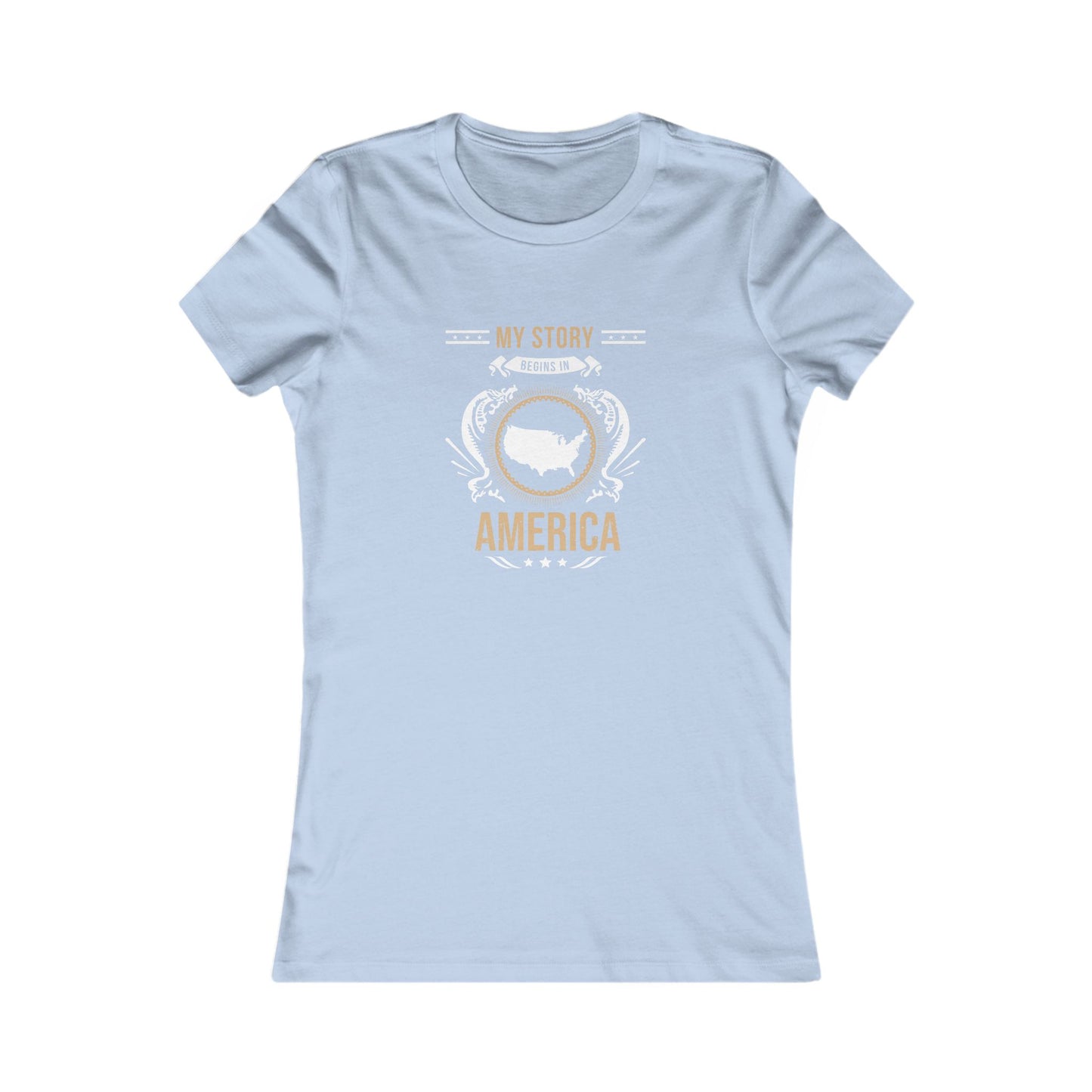 America Style 1-Women's Favorite Tee