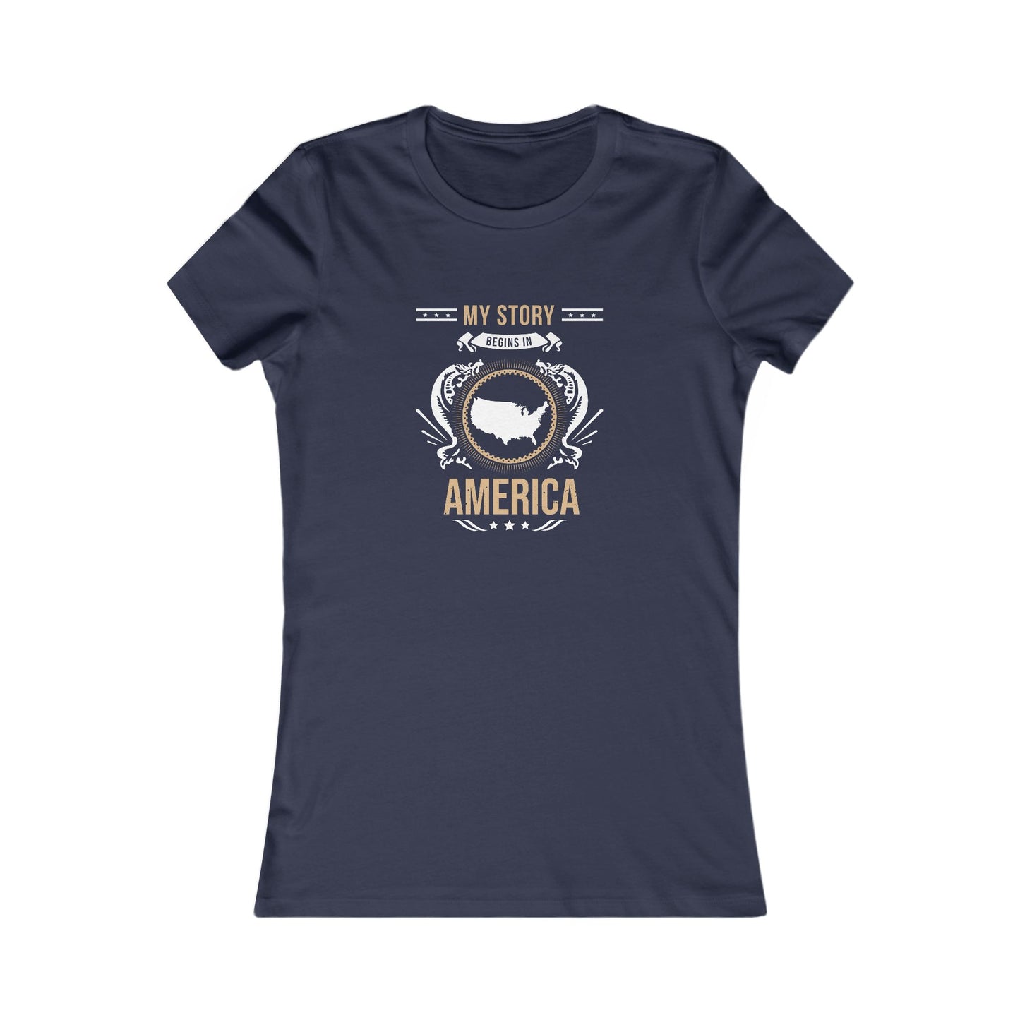America Style 1-Women's Favorite Tee