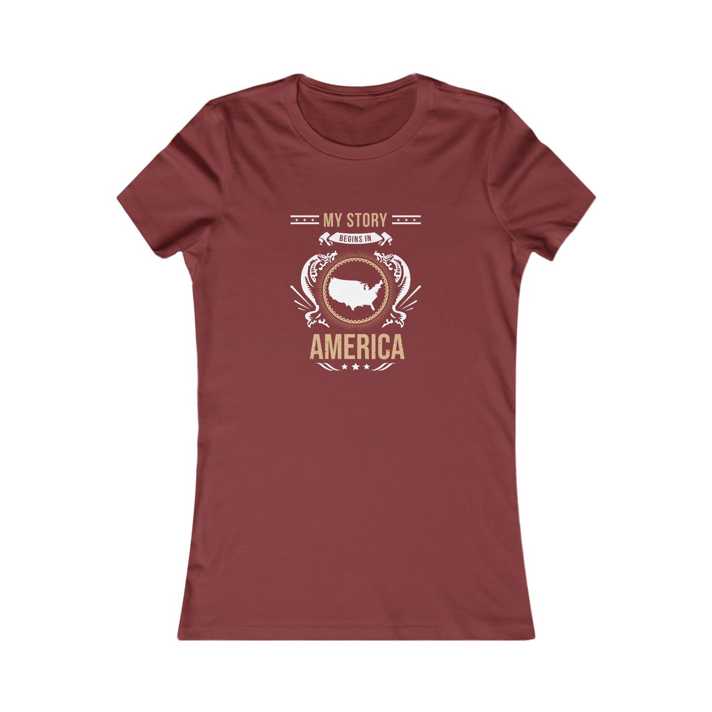 America Style 1-Women's Favorite Tee