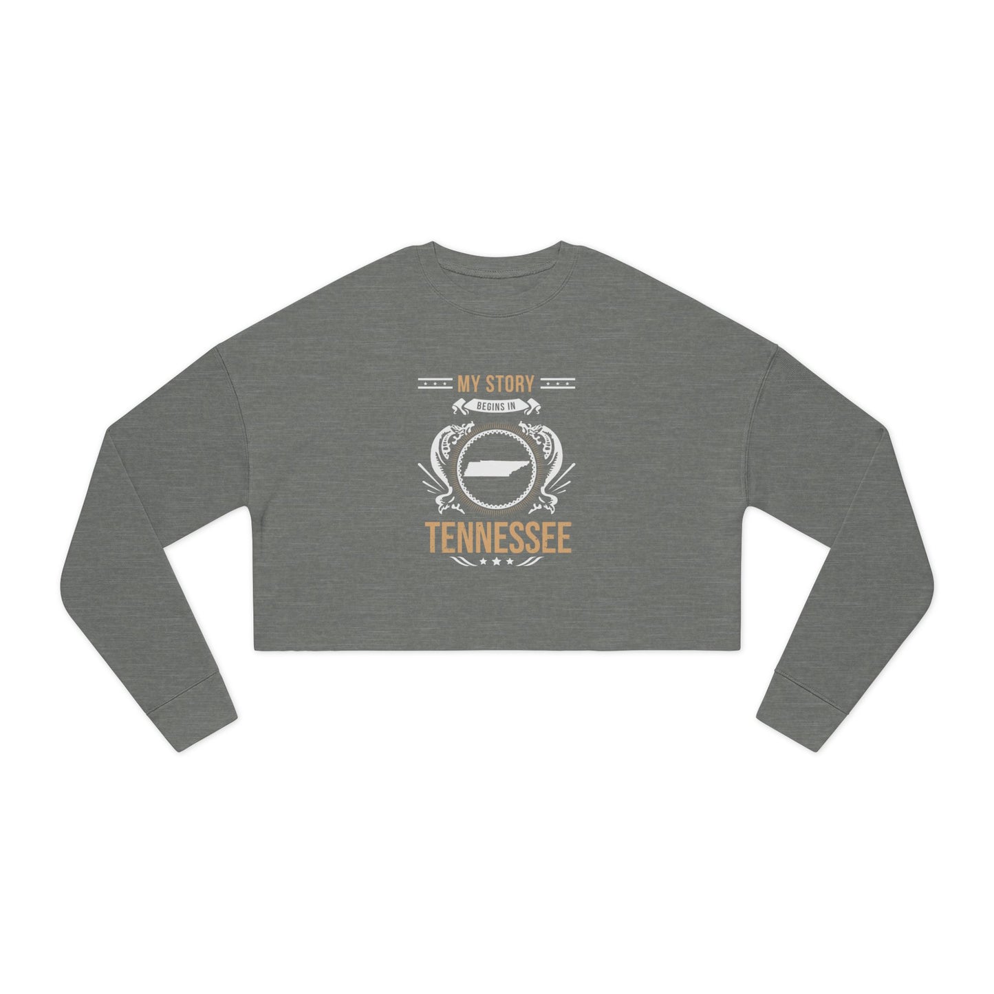 Tennessee Style 1-Women's Cropped Sweatshirt