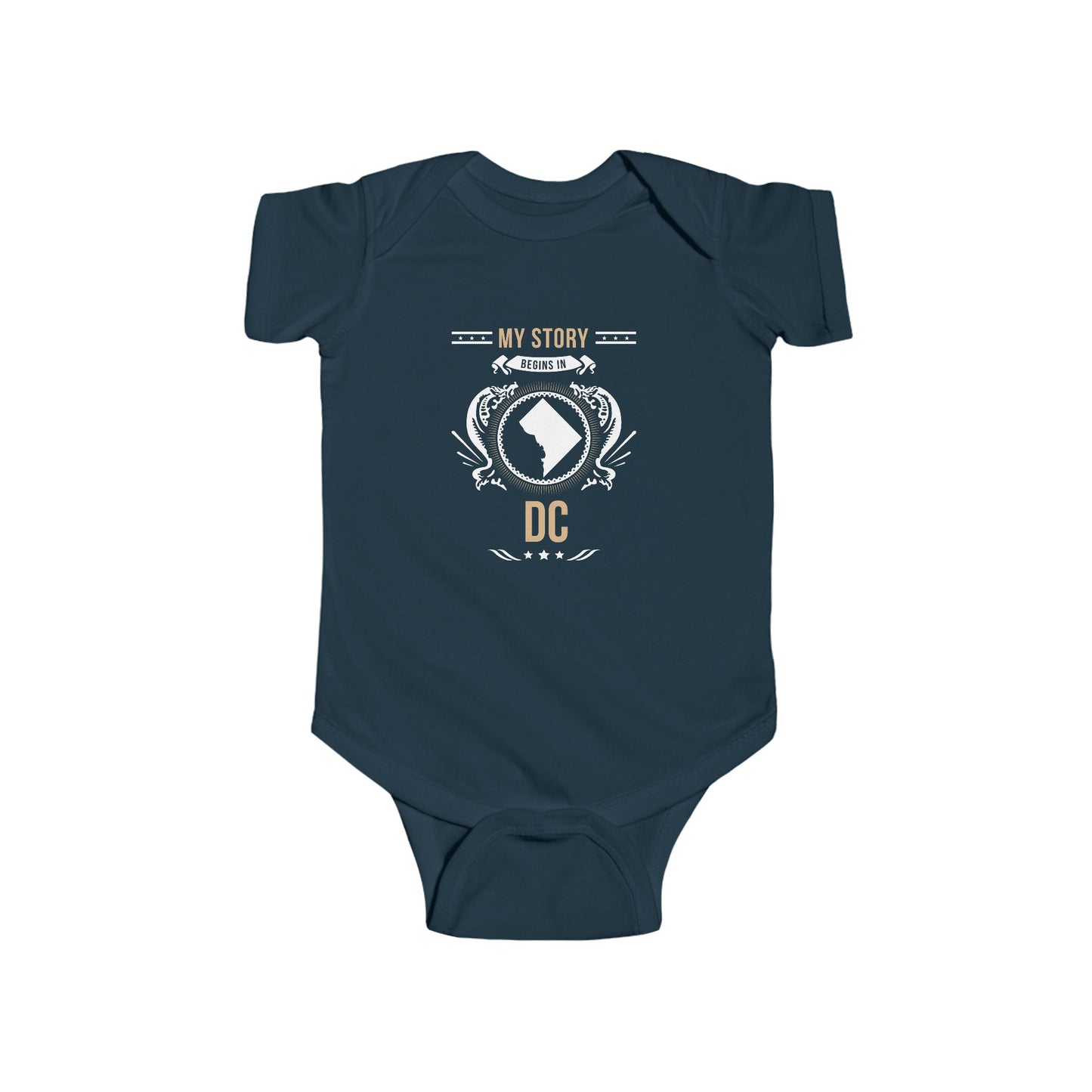 Baby DC Style 1- Infant Bodysuit