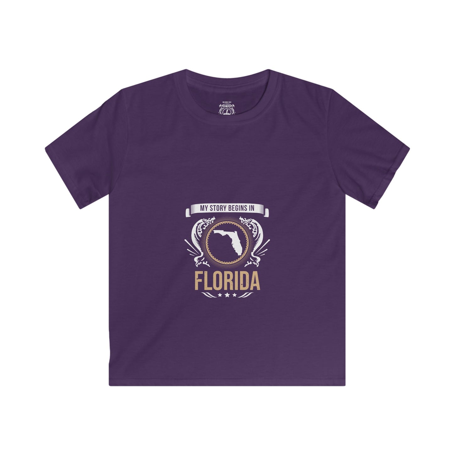 Kids Florida Style 2-unisex short sleeve shirt