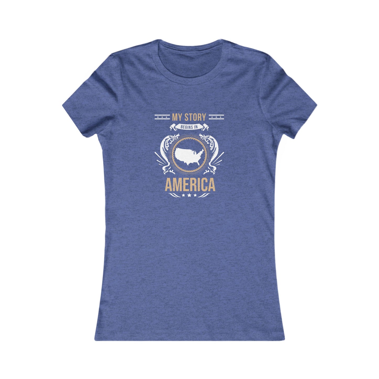 America Style 1-Women's Favorite Tee