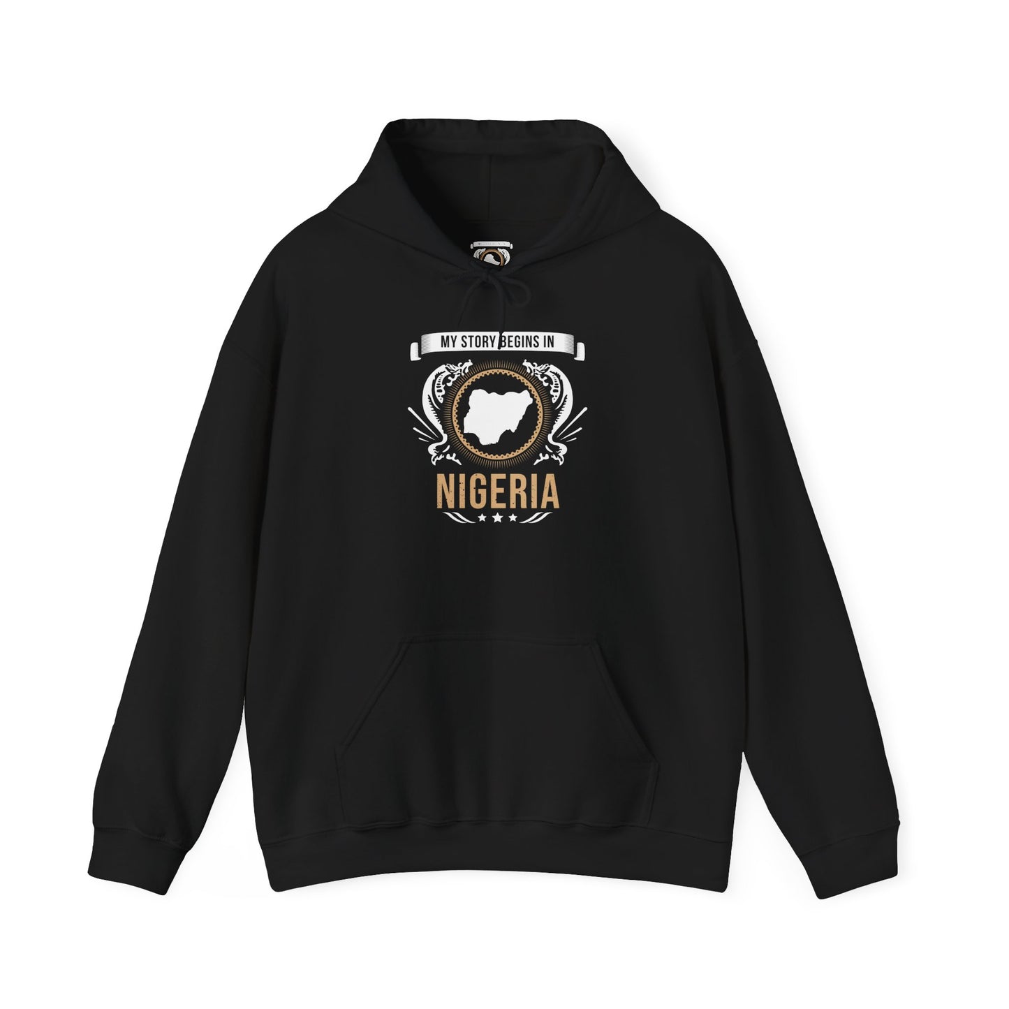 Nigeria Style 2-Unisex Hooded Sweatshirt