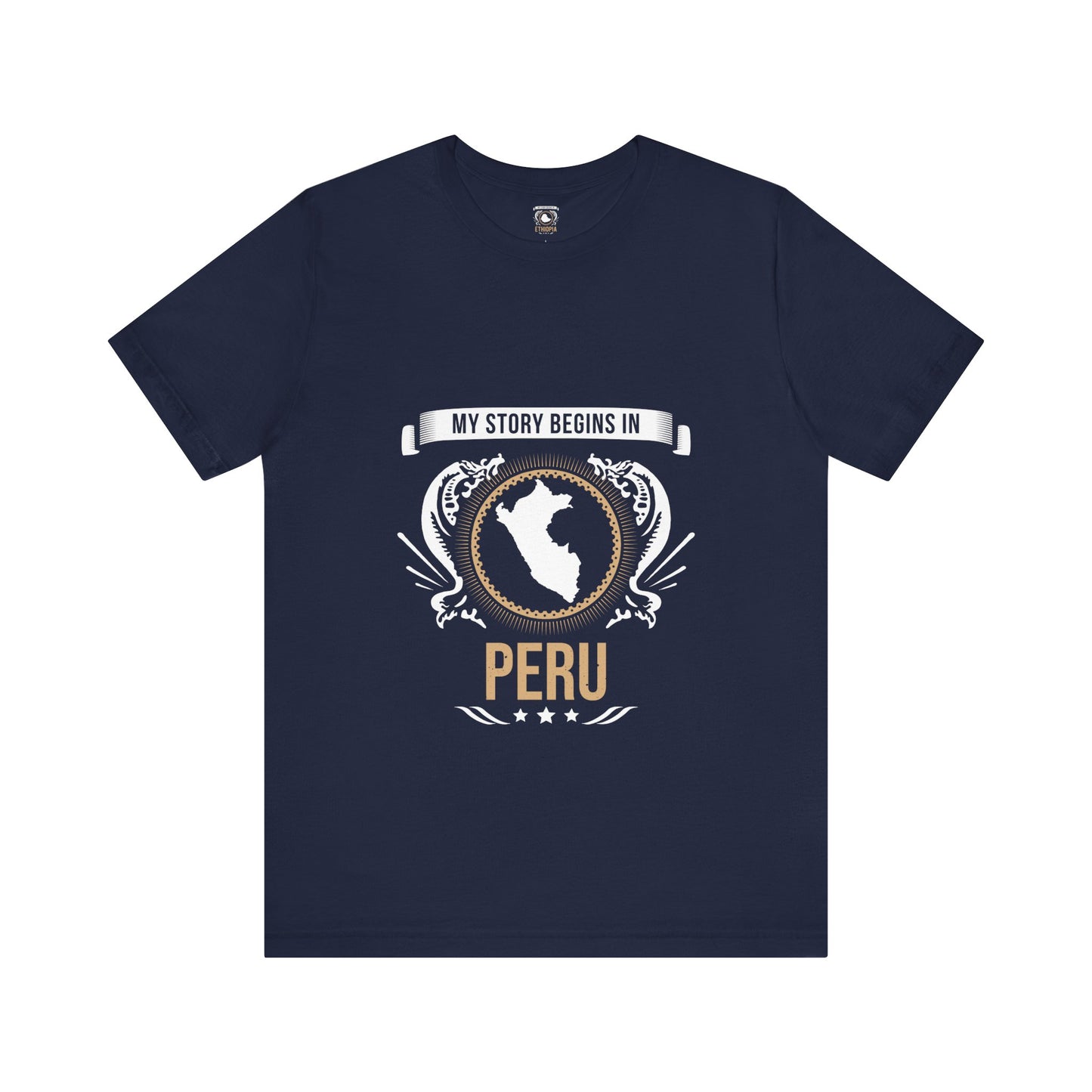 Peru Design 2-Unisex Short Sleeve Tee