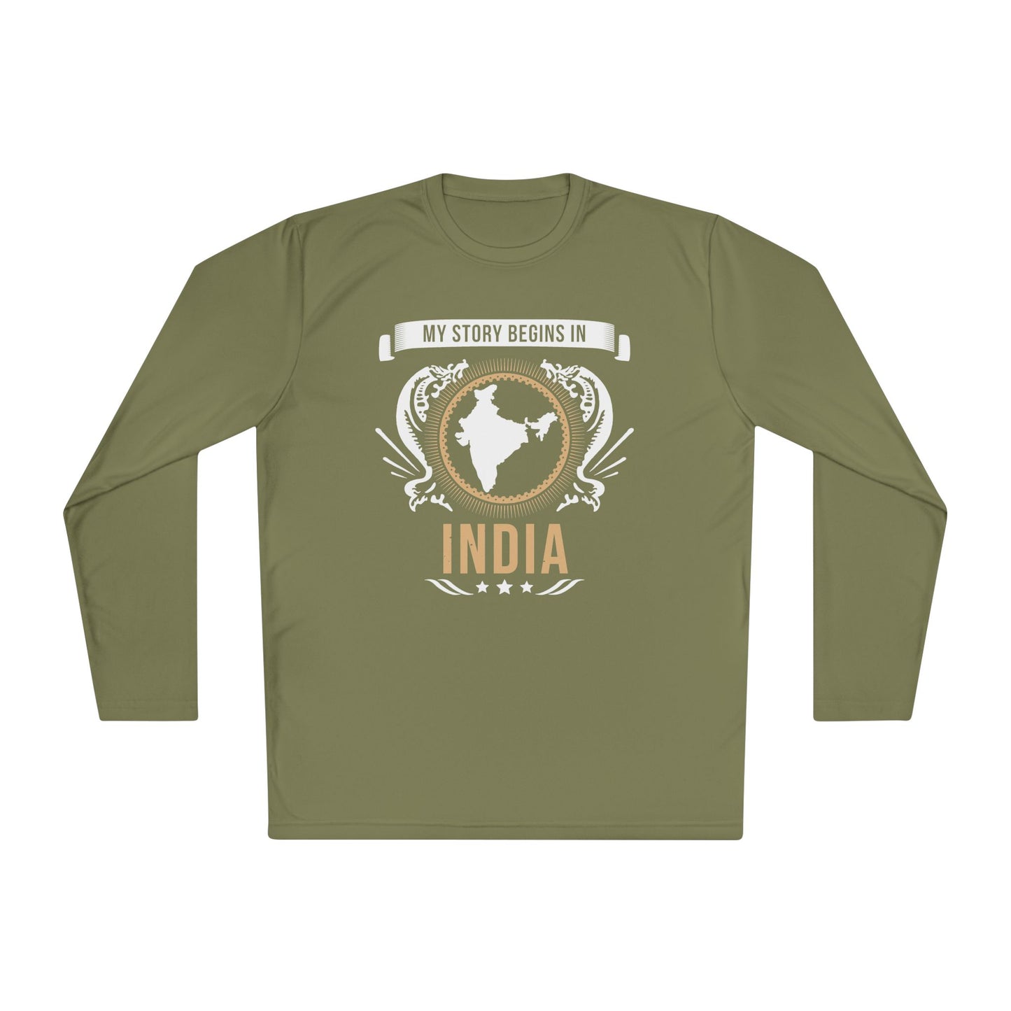 India Style 2-Unisex Long Sleeve Tee